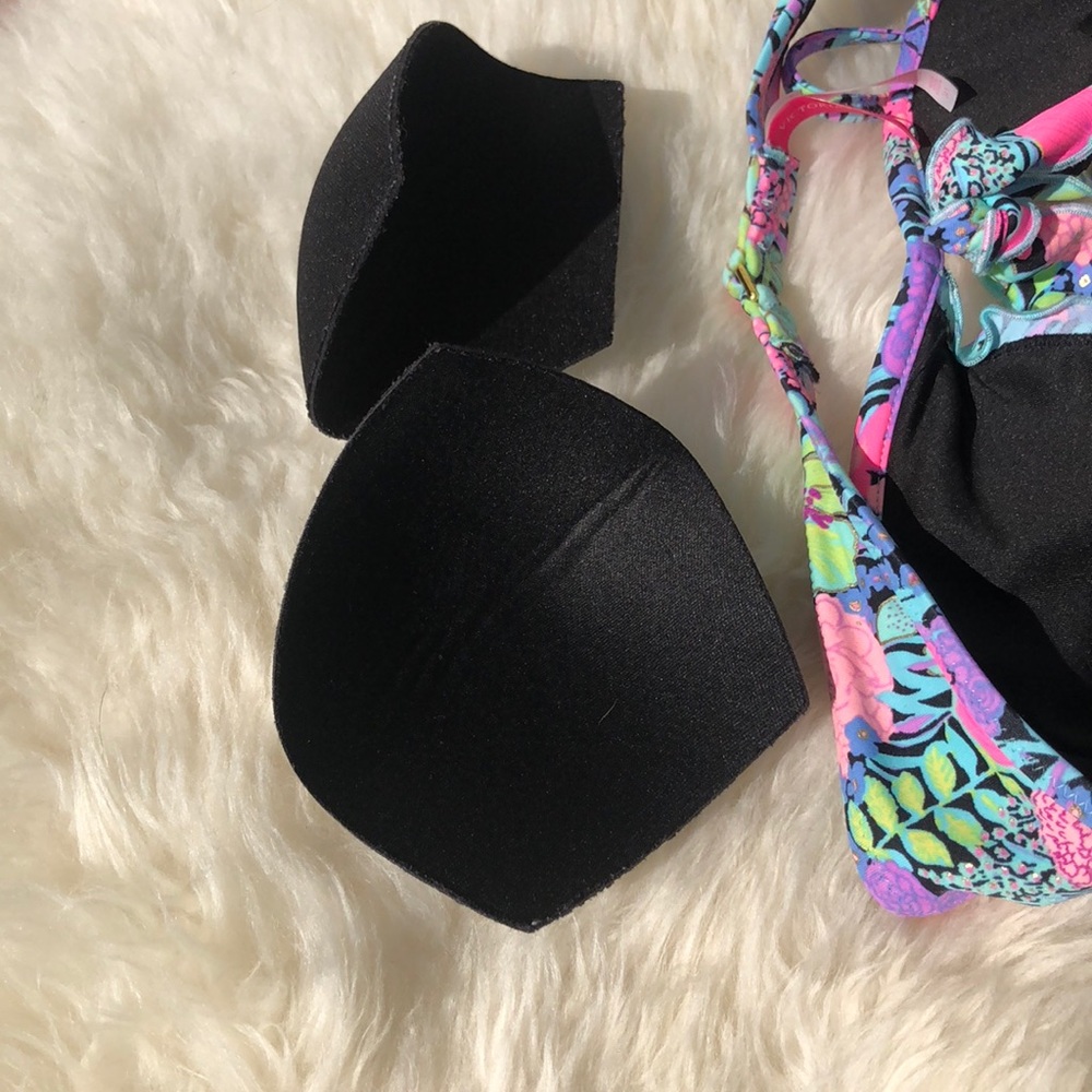 Victoria’s Secret 34B Bright Floral Print Swim top - Picture 7 of 7